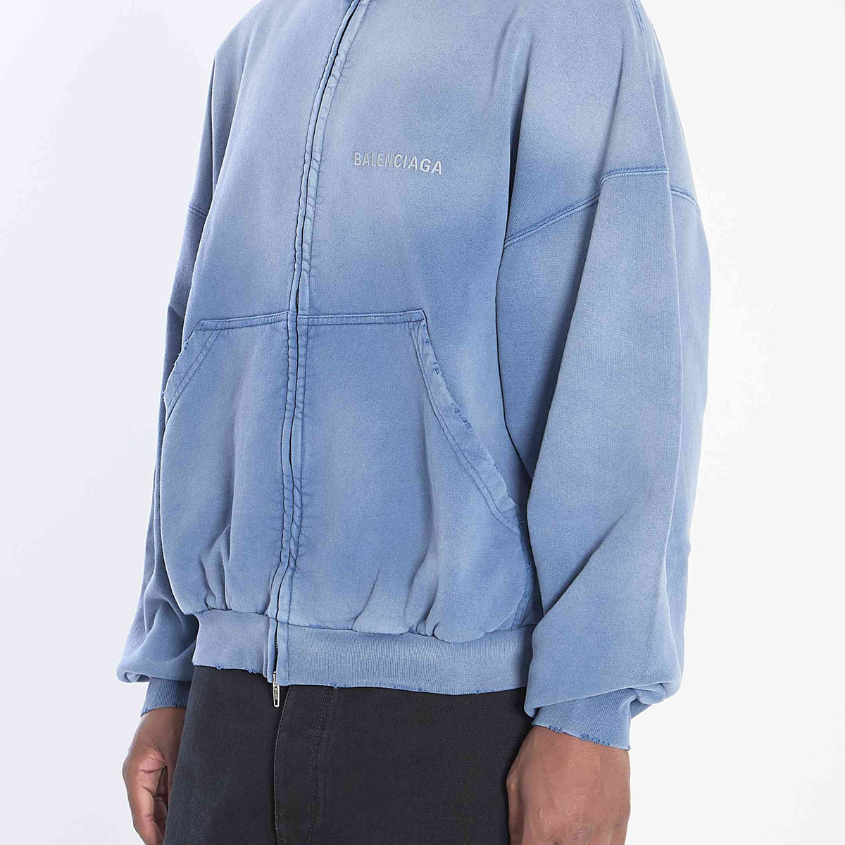 Balenciaga premium sweaters & pullovers detail and craftsmanship close-up