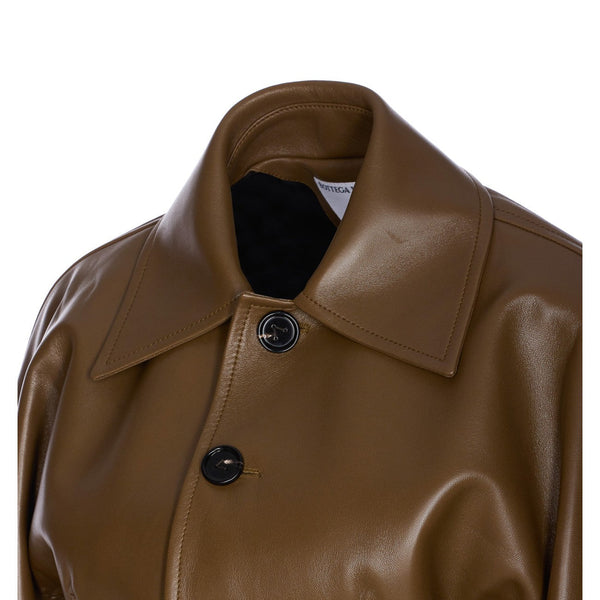 Bottega Veneta Jackets? Bottega Veneta Women Leather Jacket Premium Casual Designer Jacket