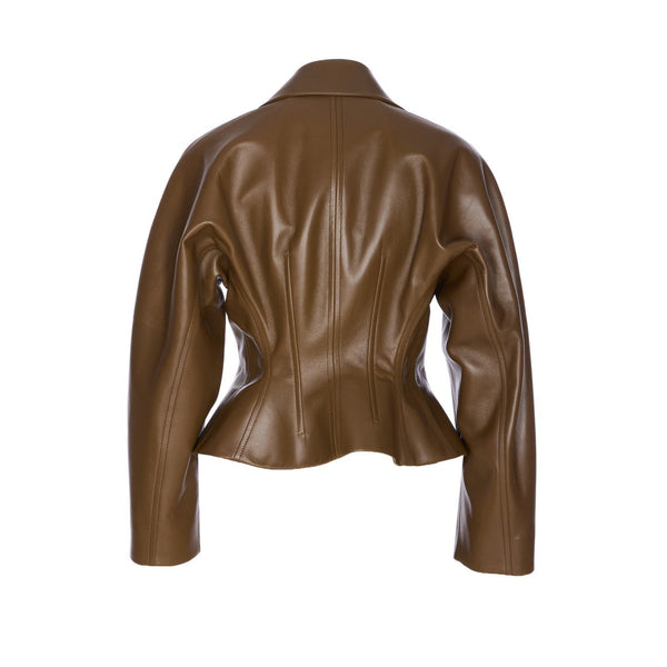 Bottega Veneta premium coats detail and craftsmanship close-up