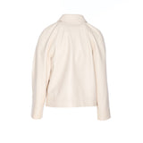 Bottega Veneta premium coats detail and craftsmanship close-up