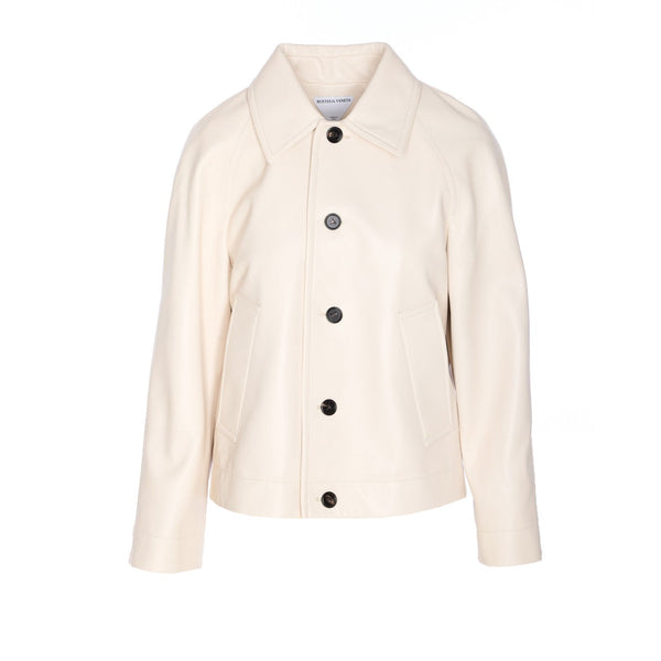 Bottega Veneta Jackets? Bottega Veneta Women Leather Jacket Luxury Designer Outerwear Jacket