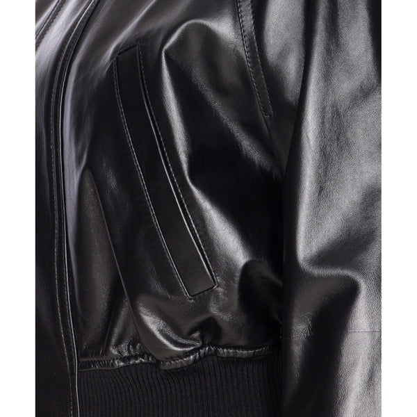 Bottega Veneta Jackets? Bottega Veneta Women Light Leather Jacket Stylish Everyday Designer Outerwear