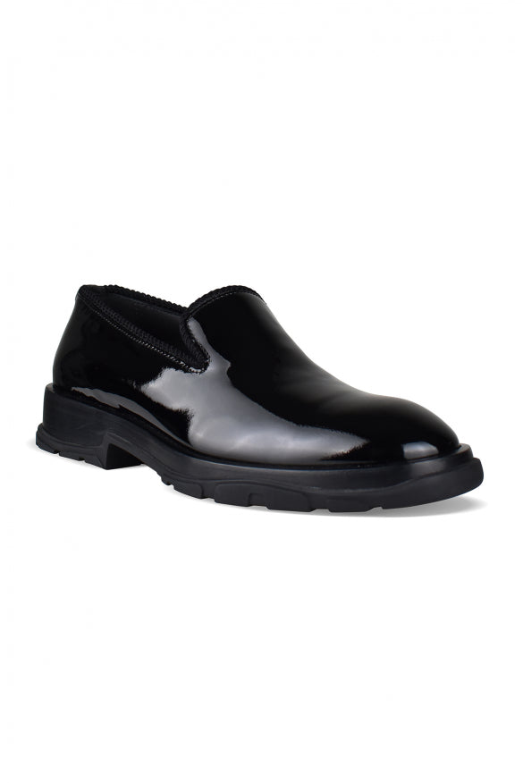 Alexander McQueen premium slides detail and craftsmanship close-up
