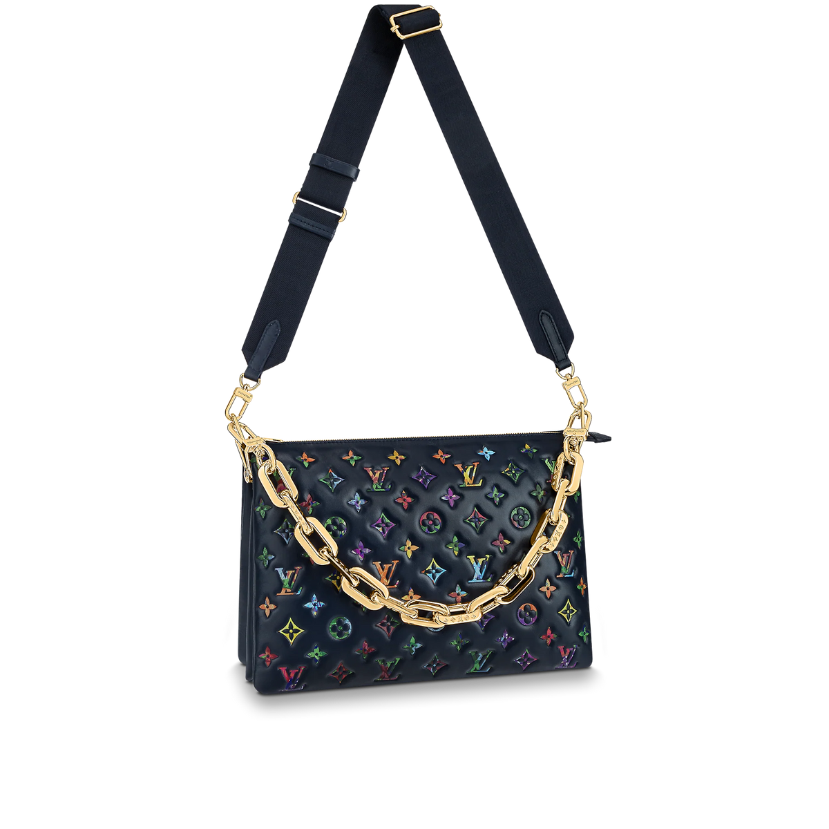 Louis Vuitton Bags? Louis Vuitton Coussin MM Bag Luxury -Navy- Leather Bag For Women Luxury Designer Leather Handbag