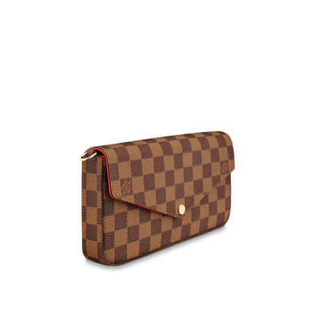 Pochette Félicie Damier Ebene