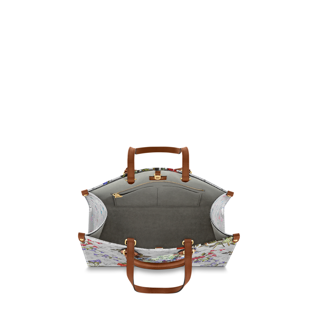 Louis Vuitton Bags? Louis Vuitton OnTheGo MM tote bag -Floral- Women Luxury Bag Elegant Everyday Designer Handbag