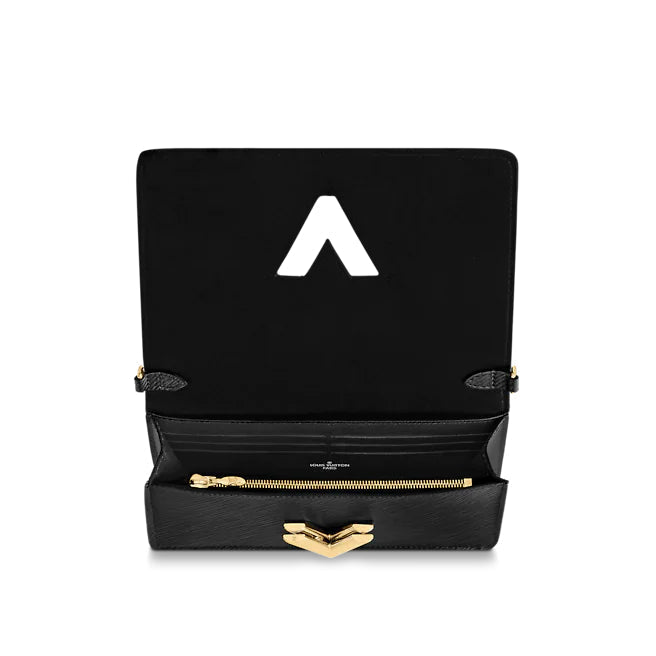 Louis Vuitton Mylockme Chain Pochette Black