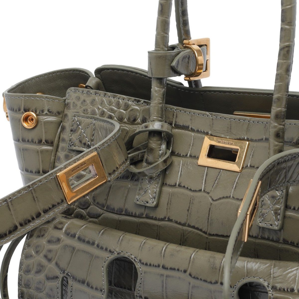 Balenciaga Bags? Balenciaga Women Mini Bel Air Carry All Bag Premium Designer Shoulder Bag