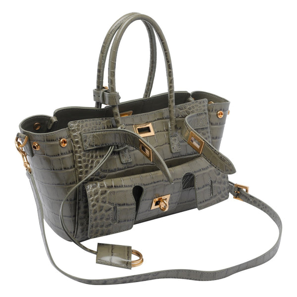 Balenciaga premium totes detail and craftsmanship close-up