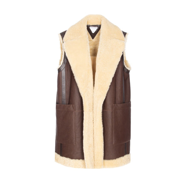 Bottega Veneta vests luxury designer piece front view