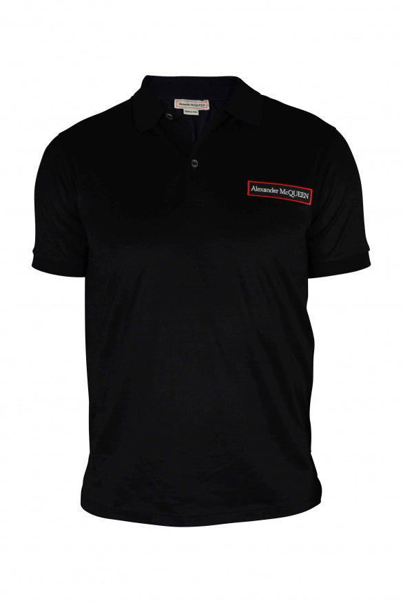 Alexander McQueen Polo Shirts? Alexander Mcqueen Men Polo Classic Designer Cotton Polo Shirt