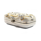 Shelly Mason Evening Clutch Bag detail shot – authentic designer craftsmanship