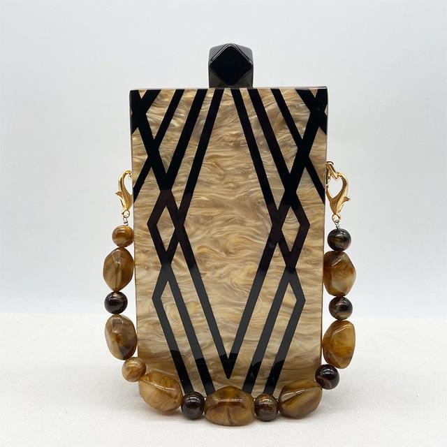 Shelly Mason Luxury Clutch Bag detail shot – authentic designer craftsmanship