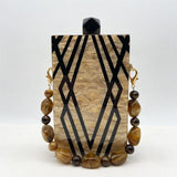 Shelly Mason Luxury Clutch Bag detail shot – authentic designer craftsmanship