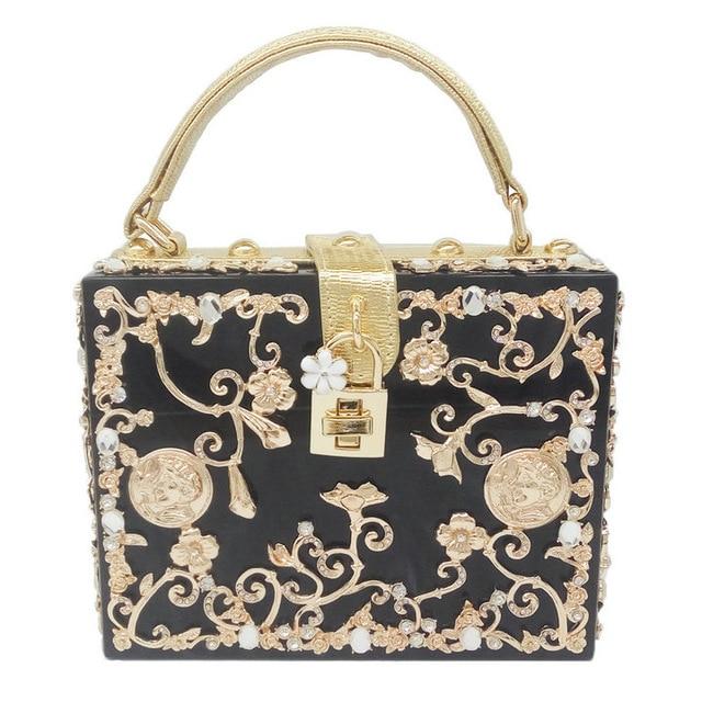 Shelly Mason Evening Clutch Bag detail shot – authentic designer craftsmanship