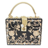 Shelly Mason Evening Clutch Bag detail shot – authentic designer craftsmanship