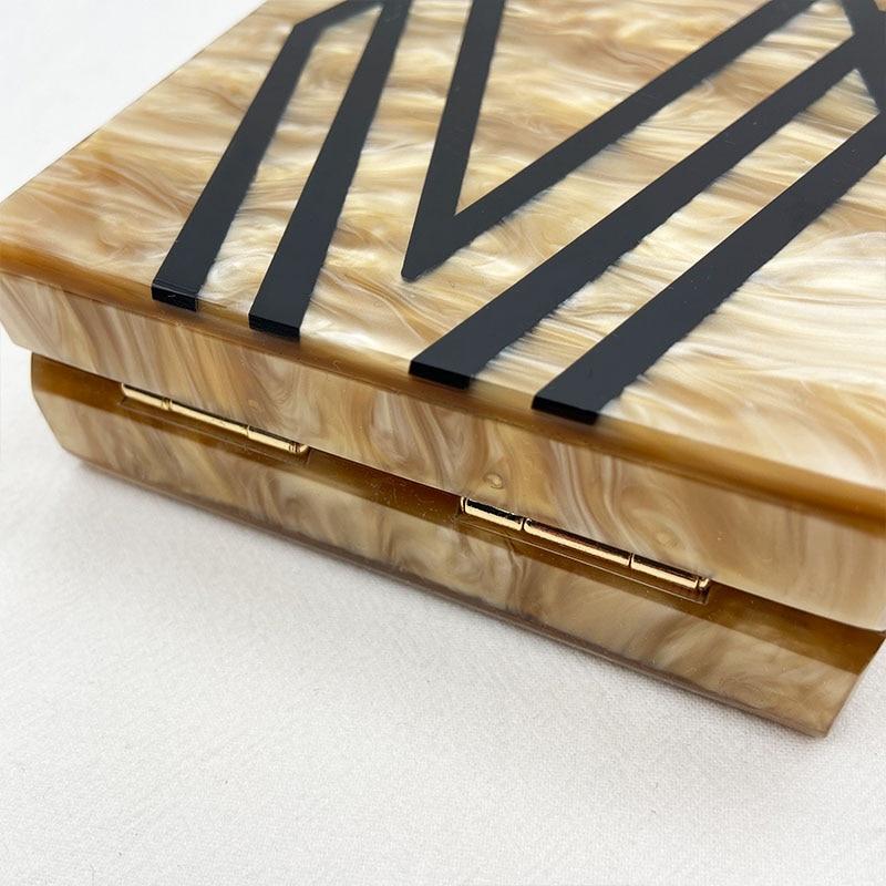 Shelly Mason Luxury Clutch Bag detail shot – authentic designer craftsmanship