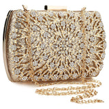 Front view of Shelly Mason Evening Clutch Bag premium bag