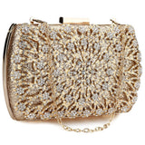 Front view of Shelly Mason Evening Clutch Bag premium bag