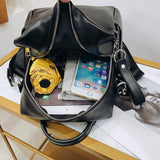 Velouxe Women's Backpack detail shot – authentic designer craftsmanship