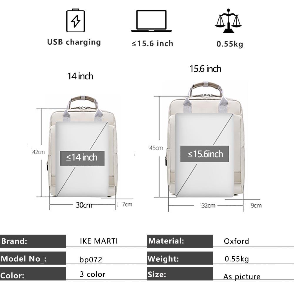 Front view of Velouxe Women's Backpack premium bag