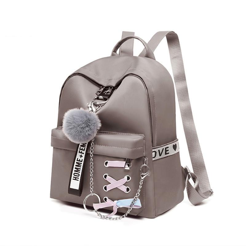 Front view of Velouxe Women's Backpack premium bag