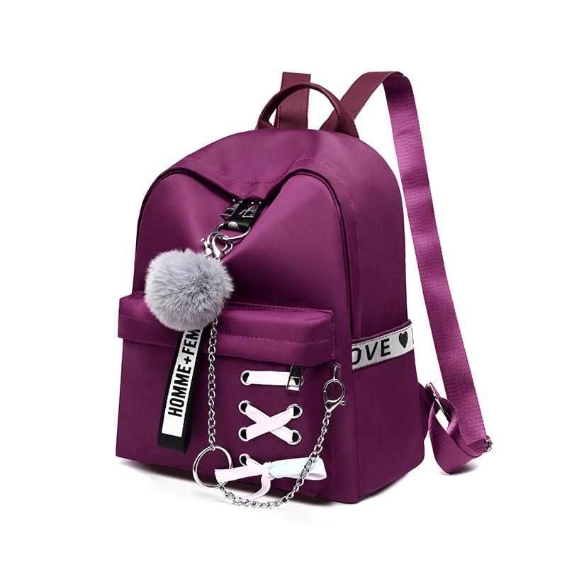 Velouxe Women's Backpack detail shot – authentic designer craftsmanship
