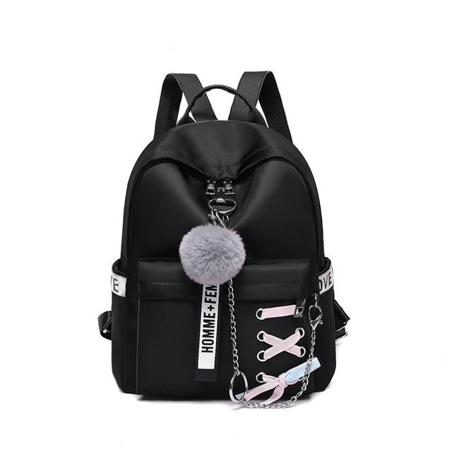 Velouxe Women's Backpack detail shot – authentic designer craftsmanship