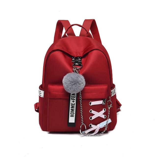 Front view of Velouxe Women's Backpack premium bag