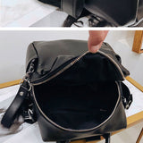 Velouxe Women's Backpack detail shot – authentic designer craftsmanship