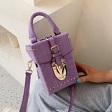 Velouxe Women's Mini Handbag detail shot – authentic designer craftsmanship