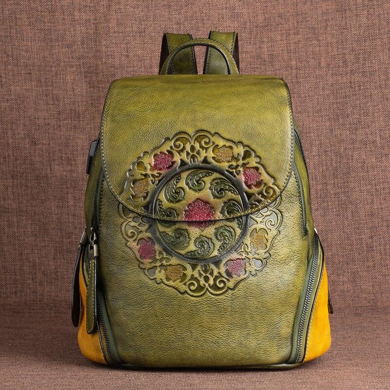Front view of Velouxe Women's Backpack premium bag