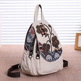 Front view of Velouxe Women's Backpack premium bag
