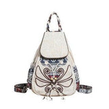 Velouxe Women's Backpack detail shot – authentic designer craftsmanship