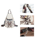 Velouxe Women's Backpack detail shot – authentic designer craftsmanship