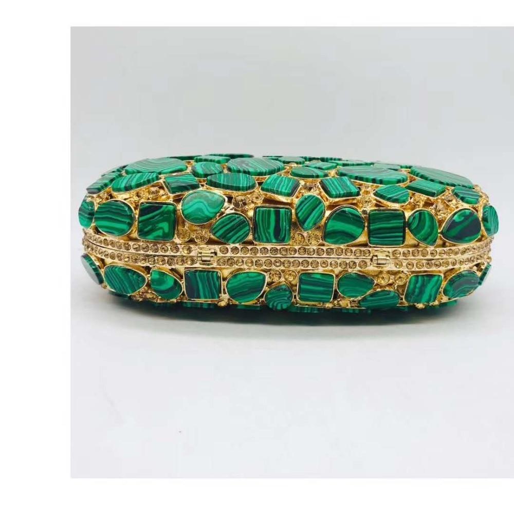 Front view of Shelly Mason Luxury Clutch Bag premium bag