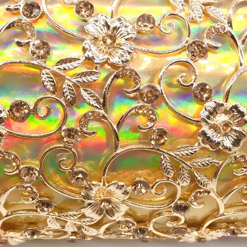 Front view of Shelly Mason Luxury Clutch Bag premium bag