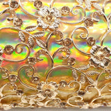 Front view of Shelly Mason Luxury Clutch Bag premium bag
