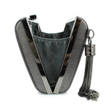 Shelly Mason Luxury Clutch Bag detail shot – authentic designer craftsmanship