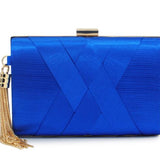 Front view of Shelly Mason Luxury Clutch Bag premium bag
