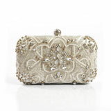 Front view of Shelly Mason Evening Clutch Bag premium bag