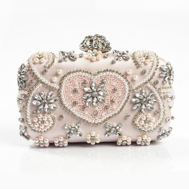 Shelly Mason Evening Clutch Bag detail shot – authentic designer craftsmanship