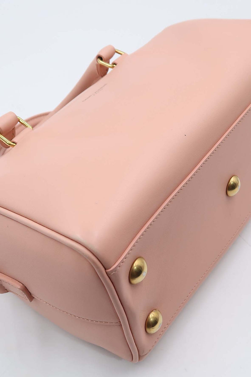 Saint Laurent Bags- Saint Laurent Baby Duffel Bag Blush Pink Luxury Designer Leather Handbag