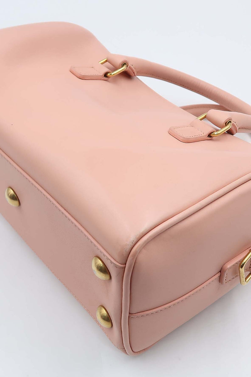 Saint Laurent Bags- Saint Laurent Baby Duffel Bag Blush Pink Luxury Designer Leather Handbag