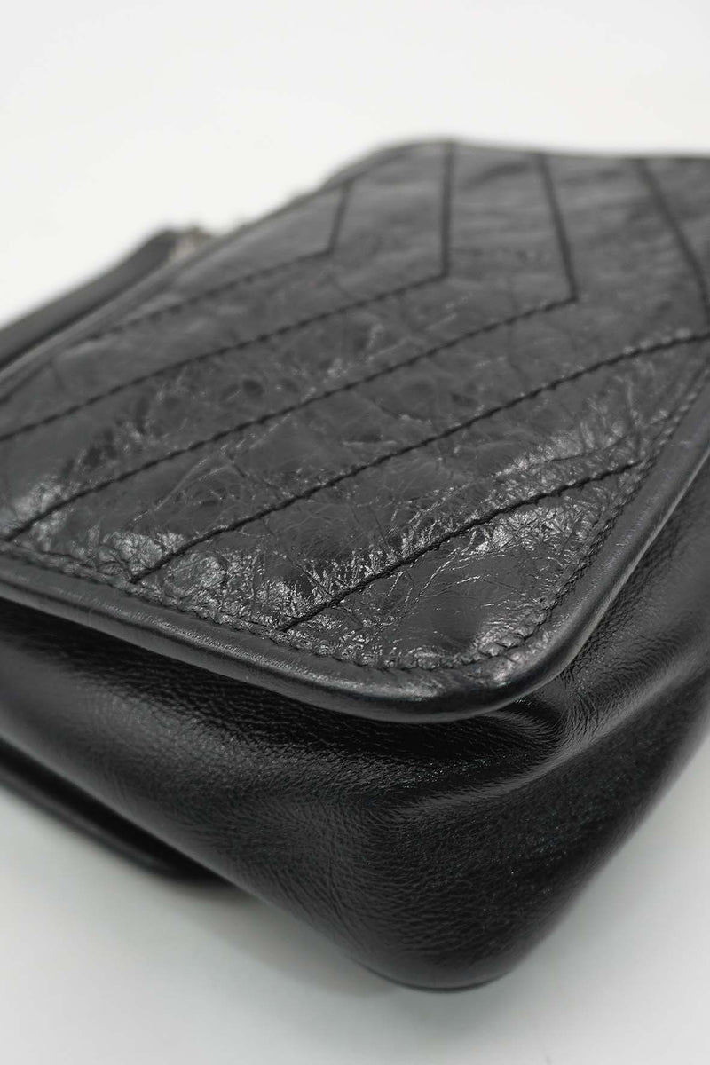 Saint Laurent Bags? Saint Laurent Baby Monogram Matelasse Niki Bag Black Elegant Everyday Designer Handbag