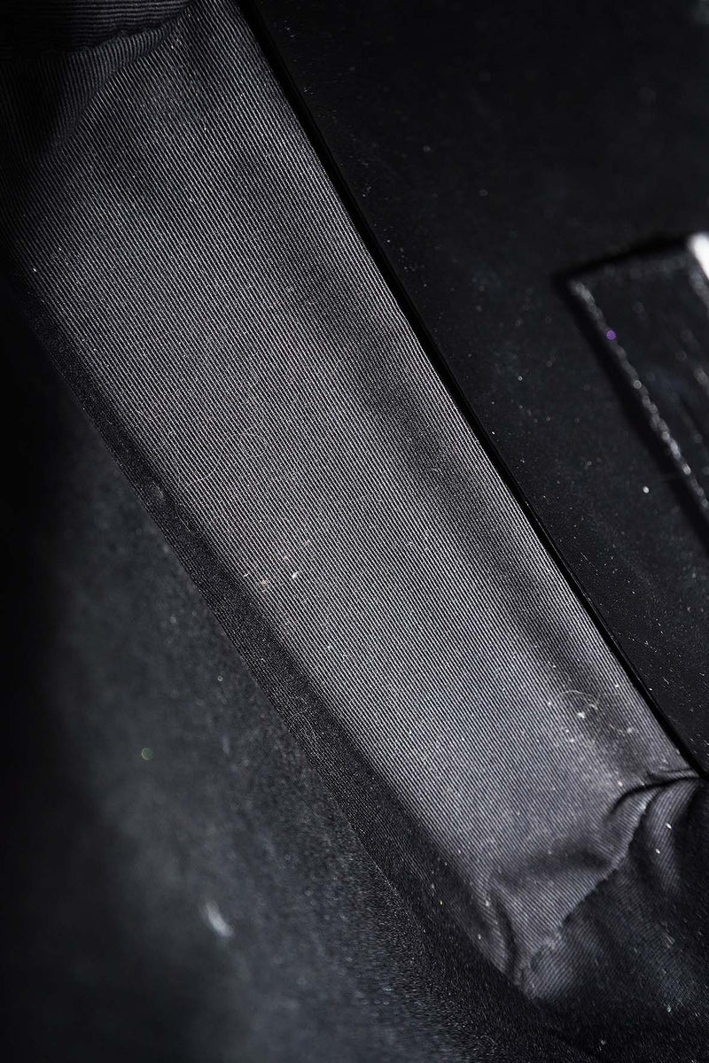 Close-up of Baby bags hardware and fine stitching