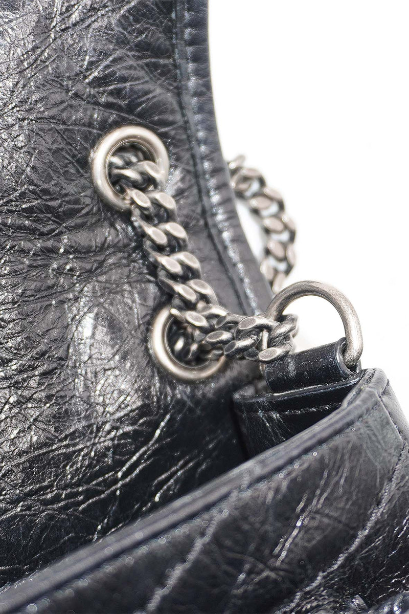Saint Laurent Accessories? Saint Laurent Baby Niki Crinkle Black Luxury Designer Fashion Accessory