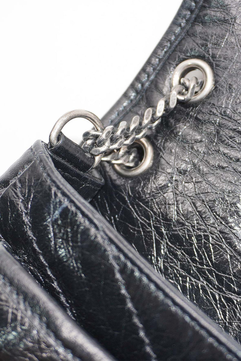 Saint Laurent Accessories? Saint Laurent Baby Niki Crinkle Black Luxury Designer Fashion Accessory