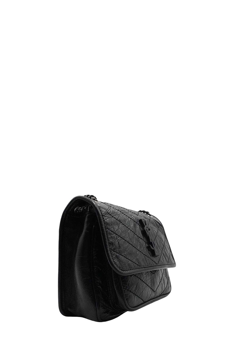 Saint Laurent Accessories? Saint Laurent Baby Niki Crinkle Black Luxury Designer Fashion Accessory