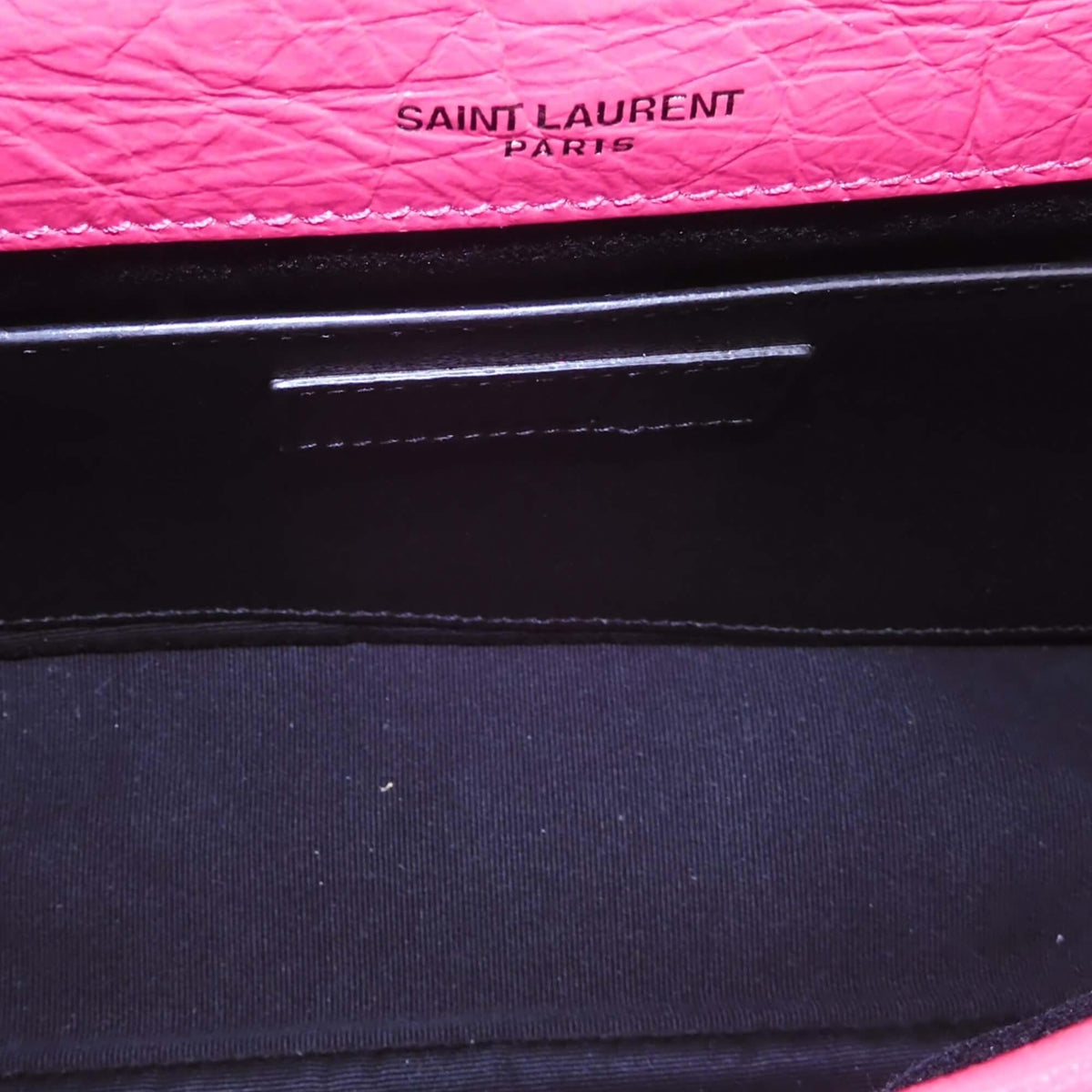 Saint Laurent Bags- Saint Laurent Baby Niki Crinkle Fuchsia Luxury Designer Leather Handbag